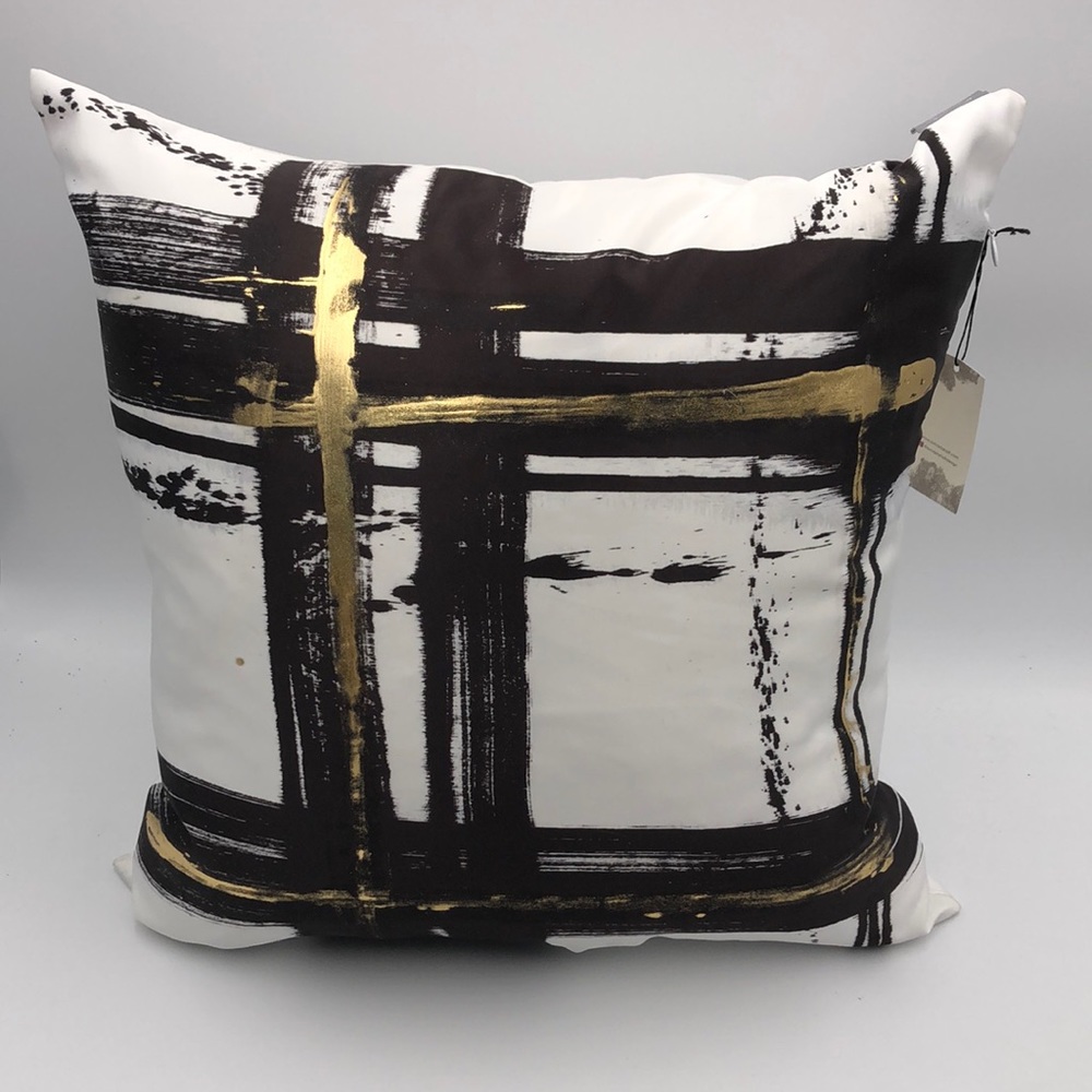 Aviva Stanoff Metallic Accent Pillow